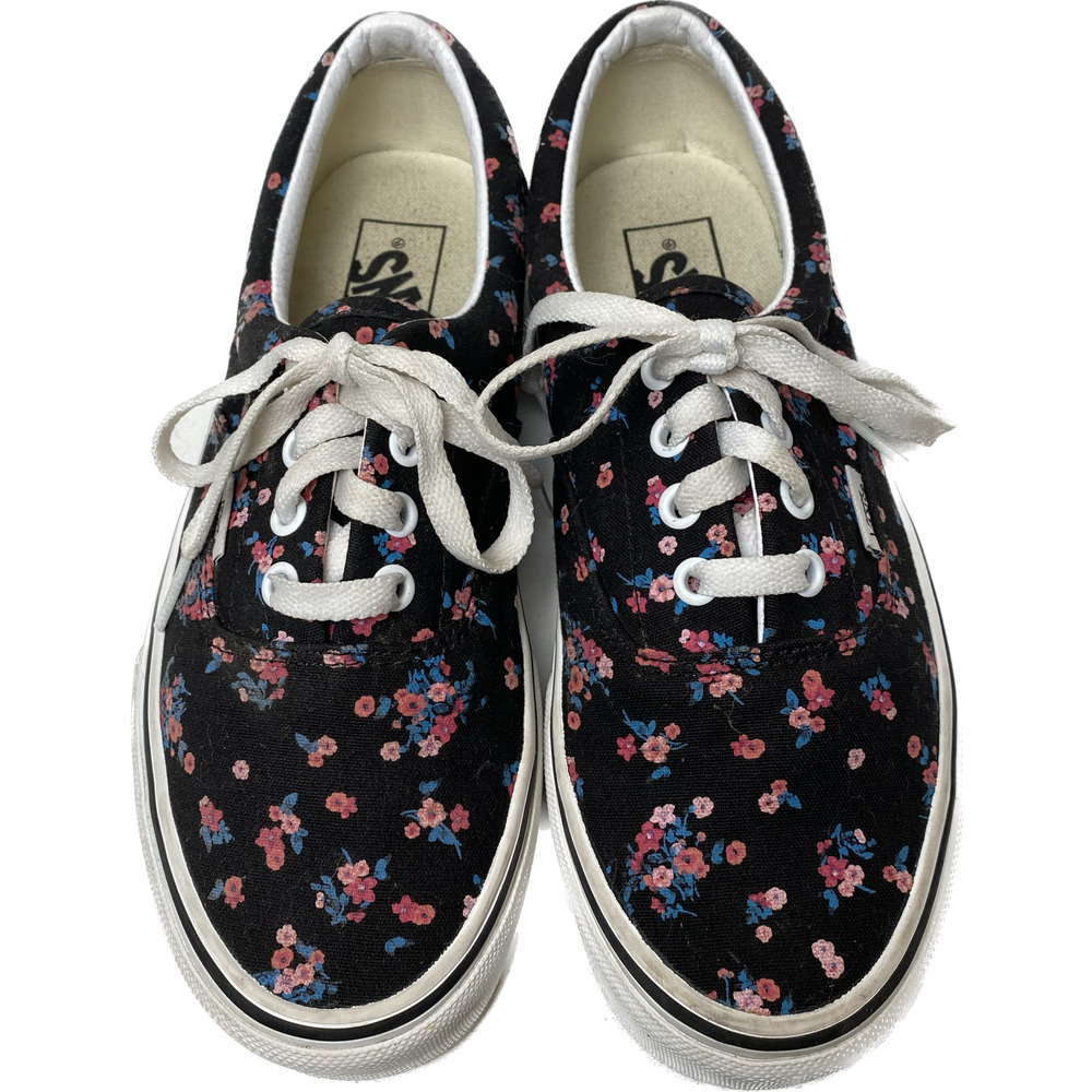 Vans "Ditsy Floral" Lace Up Sneakers Size 7.5